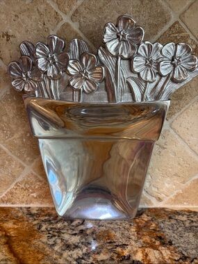 Vintage Mariposa Flower Pot Tray